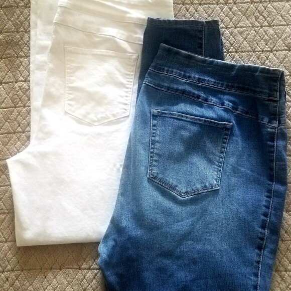 Woman Within Denim - Bundle Woman Within jeggings 2 Pairs